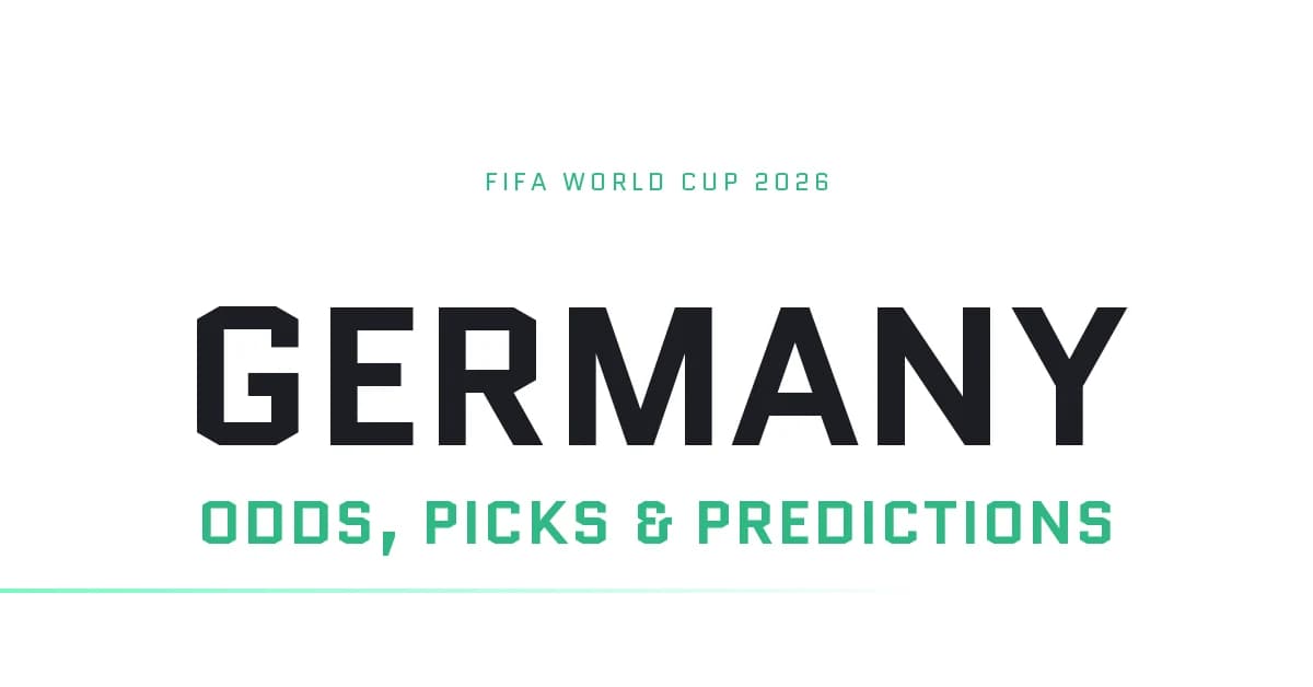Germany's World Cup Odds Picks and predictions